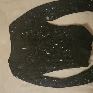 Sequence (black) body suit